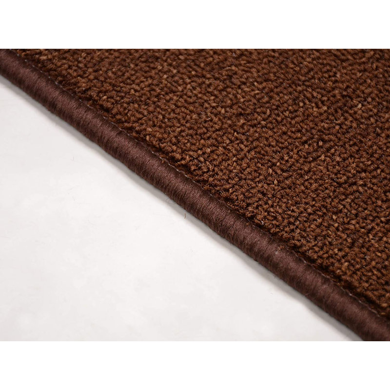 Tapis d'escalier Aramie, Brun, 12 Pieces Included