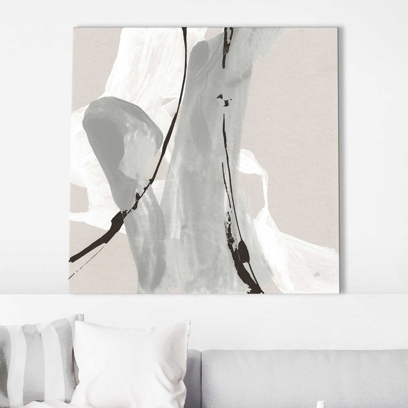«Touch Of Gray IV» par Chris Paschke, Toile tendue, H 18 po x l 18 po x P 1 po