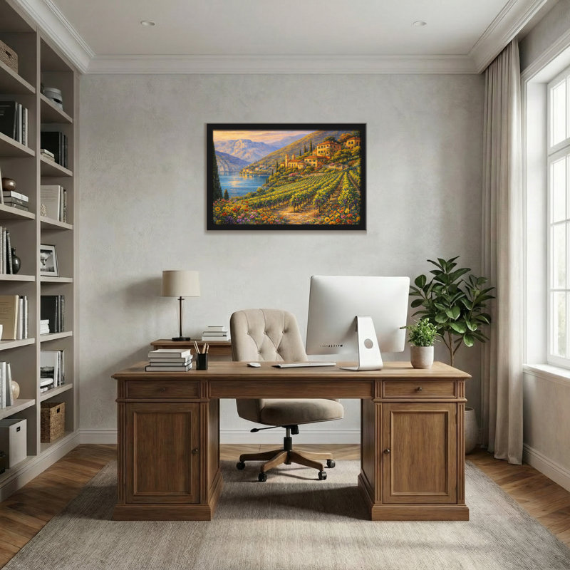 Paysage urbain paysage urbain, H 20 po x l 30 po