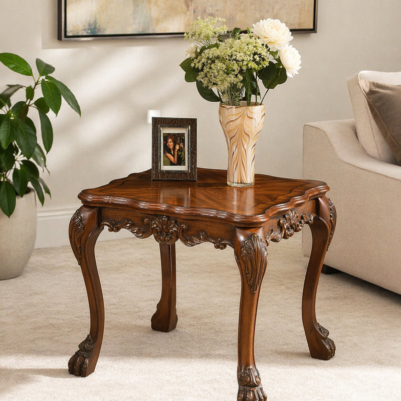 Table de bout avec pattes, 24.05" H x 47.5" W x 24" D