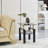 Ignasio Glass Top End Table-992602753-943674754-943674767
