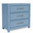 Lana Solid and Manufactured Wood 3-Drawer Storage Cabinet 