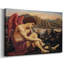 Evelyn De Morgan "The Angel with the Serpent" - Art mural de qualité musée sur toile tendue-2133525595