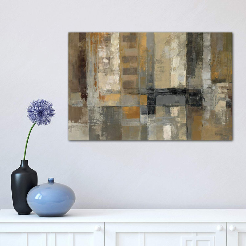 One Way Street par Silvia Vassileva - reproduction d'art, Toile tendue, H 8 po x l 12 po x P 0,75 po