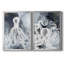 Octopus Ink I - ensemble de 2 reproductions d'art sur toile encadrées-1741931776-1741931779