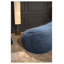  Grand fauteuil à billes en suède cylindrique de 8 pieds Jasper en bleu, grand transat traditionnel pour les pièces spacieuses et les espaces de divertissement-557404340
