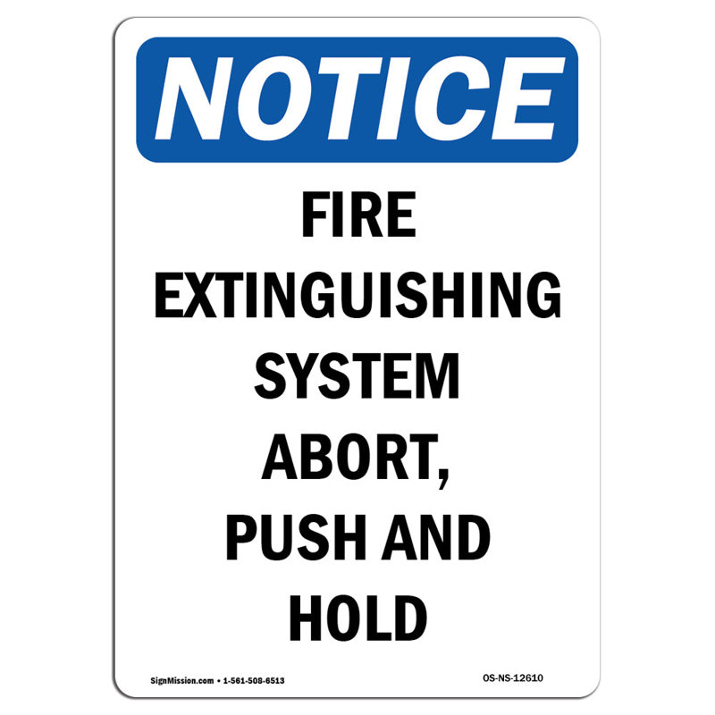 Notice Sign