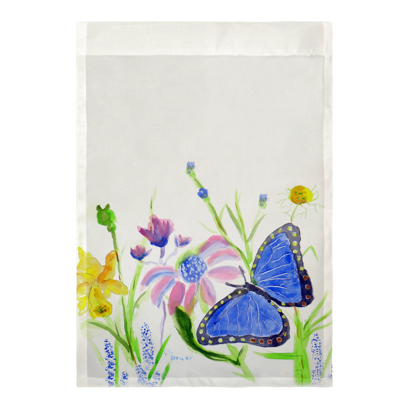 Drapeau de jardin en polyester Lebron, Petit