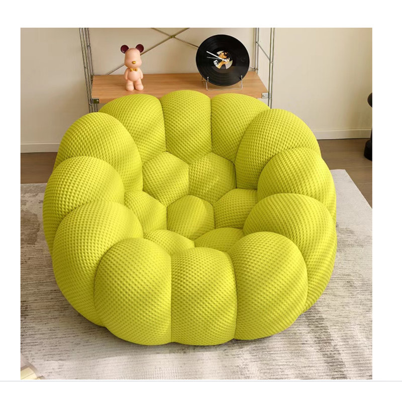 Infinity Lounge Chair, Green Fabric