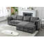 Canapé modulaire rembourré avec repose-pieds réversible Toxi-850920317