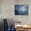 «Fresh White Bouquet Dark Blue» par Danhui Nai, art mural sur toile-1833680182
