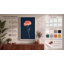 Coral Carnation Botanical - Wrapped Canvas-955506984-955506989