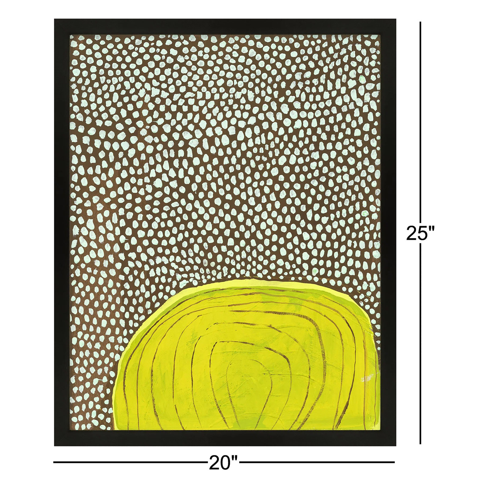 Bassel "Starscape 3" Print by Andrea Stokes, Black, 25" H x 20" W