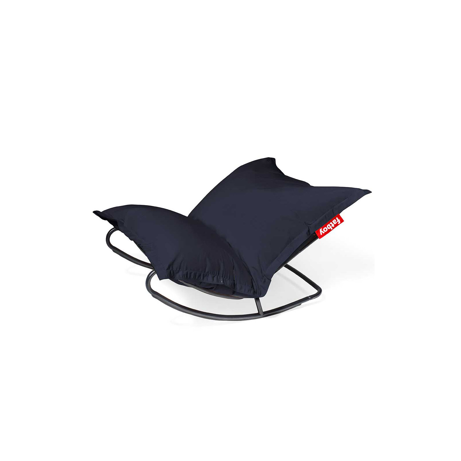 Original Outdoor Bean Bag Chair + Rock 'n Roll Rocker Bundle, Dark Ocean