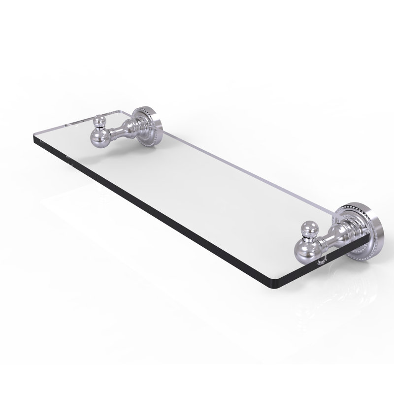 Tablette de support Marchmont, 16 po, Chrome satiné