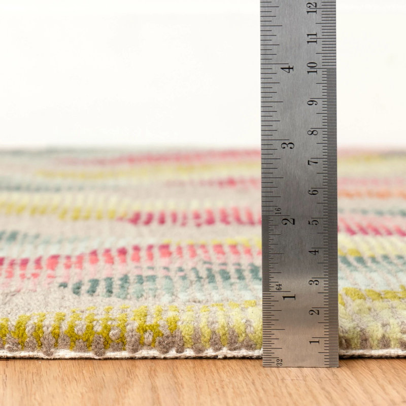 Azura Multi Hand Tufted Wool Rug, Rectangle 8'6" x 11'6"