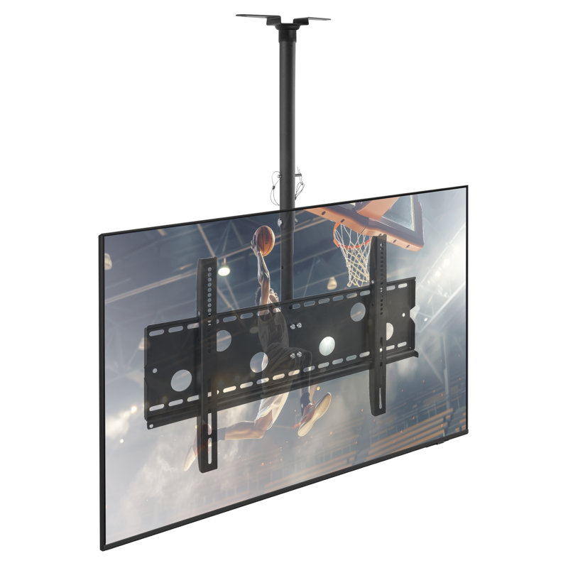 Montez-le! Support de plafond à hauteur réglable pour téléviseur | Convient aux téléviseurs de 32 à 86 po | 175 lb Capacité