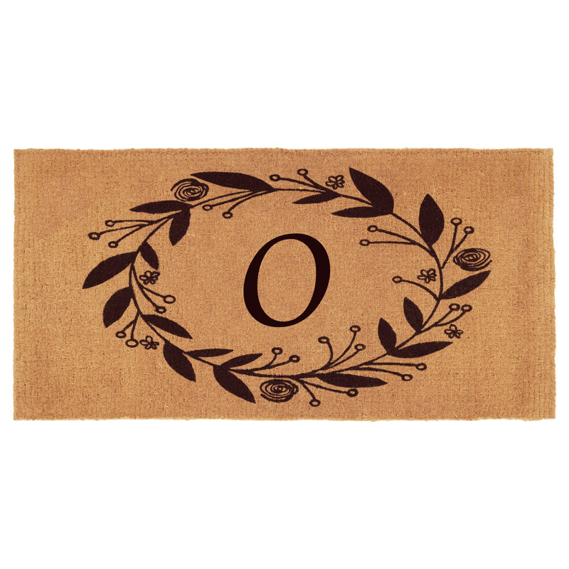 Zaizi Outdoor Doormat, O, Rectangle 2' x 3'