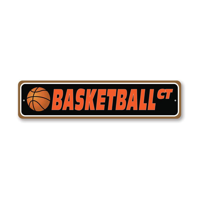 Panneau de basketball en aluminium, H 4 po x l 18 po x P 0,04 po