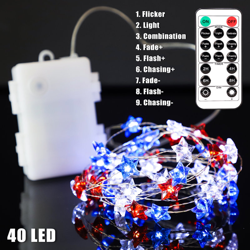 Polli 40 - Bulb 10'' Battery Powered Novelty String Light