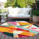 Machine Washable Indoor/Outdoor Cinead ACN1666 Ivory Rug