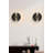 Manufactured Wood Flush Mounted Sconce-1466775407