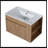 30'' Single Bathroom Vanity with Ceramic Top-97891082