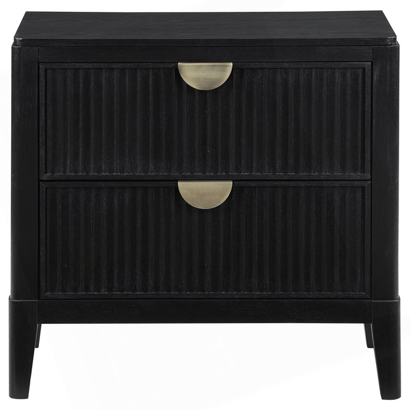 Table de chevet 2 tiroirs Mason