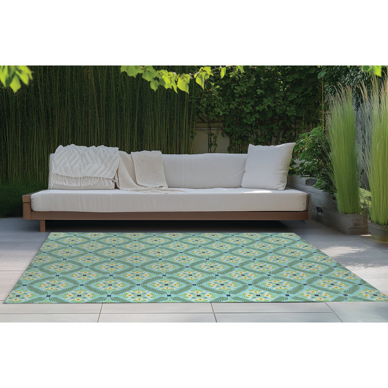 Eden Outdoor Rug, Rectangle 2' x 3'