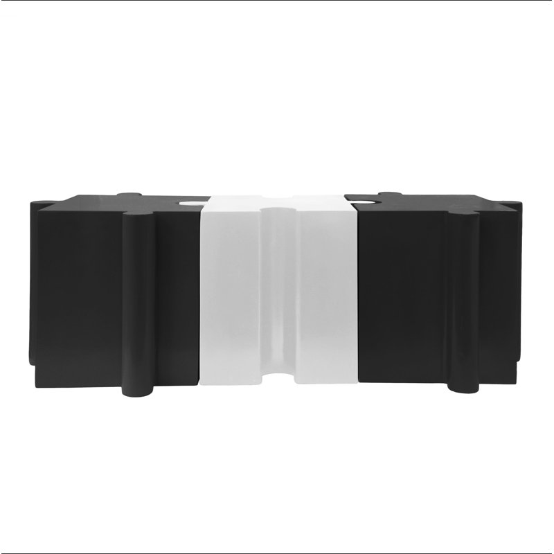 3-Piece Artistic Puzzle Table Set,Modular MGO Side Tables With Interlocking Design (2 Convex & 1 Concave), 200Lb Capacity For Indoor & Outdoor