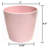 7" Round Bamboo Self-Watering Indoor/Outdoor Plant Pot-845182334