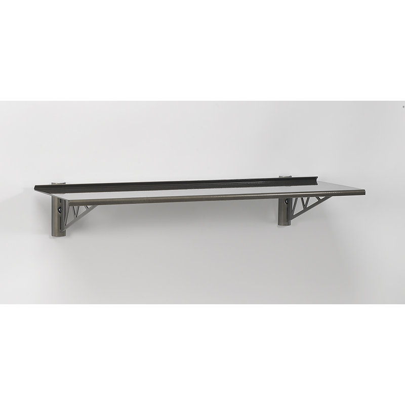 Tablette Chuse, Argent, H 4 po x l 36 po x P 11 po