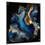«Abstract Geode Marble Blue II», art mural abstrait en marbre-642117607