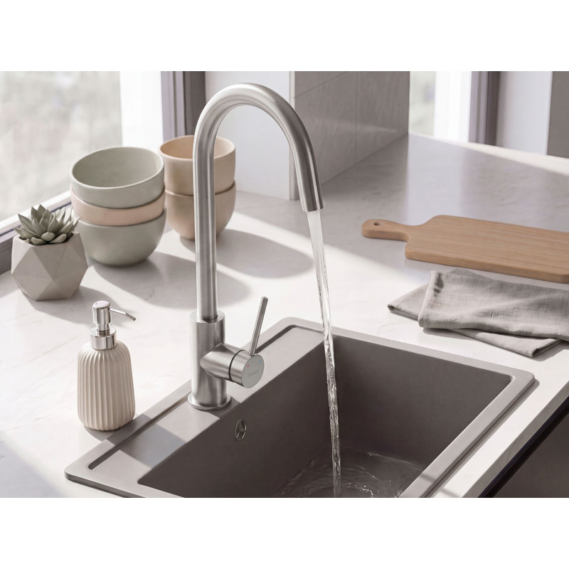 Kitchen Tap KONASHEN Silver, Silver