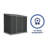 Absco EZI Slider 5' W x 7' D Metal Galvanized Steel Weather Resistant Storage Shed Monument Gray-97830520