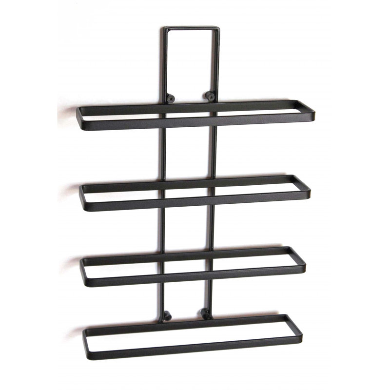 Calcidon Wine Bottle Rack Black