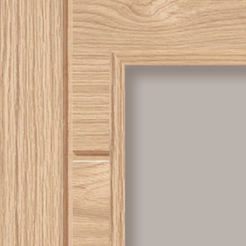 Palomino Internal Door Unfinished, 198.1cm H x 83.8cm W x 3.5cm D