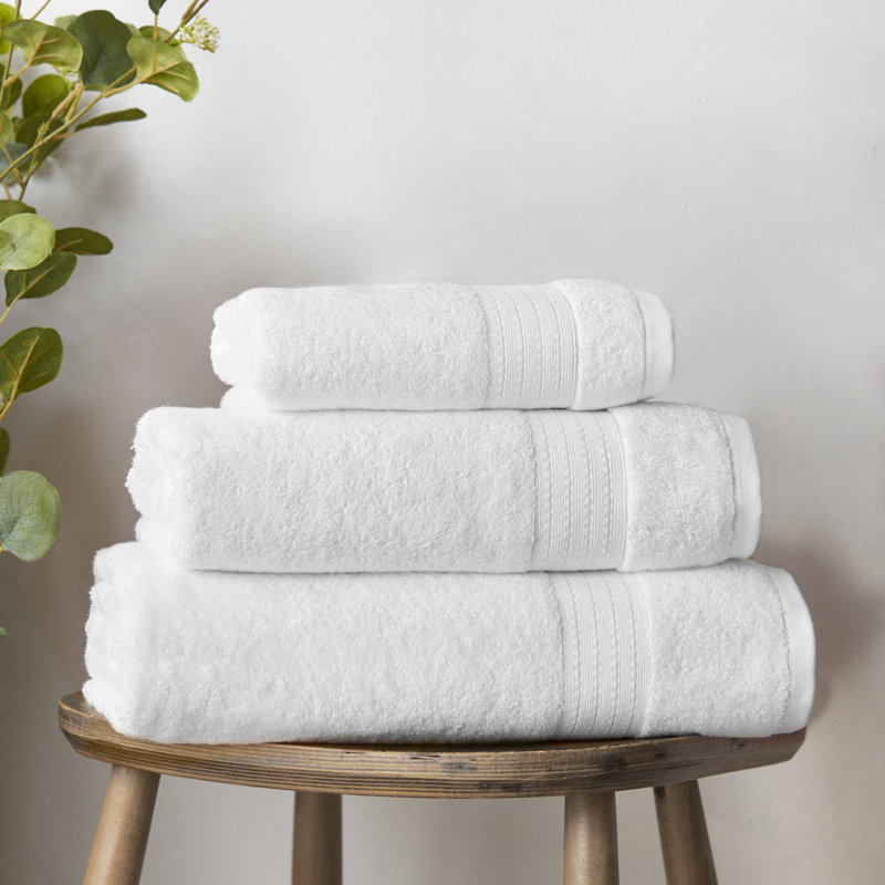 Supima Cotton 100% Cotton, Bath Towel, White