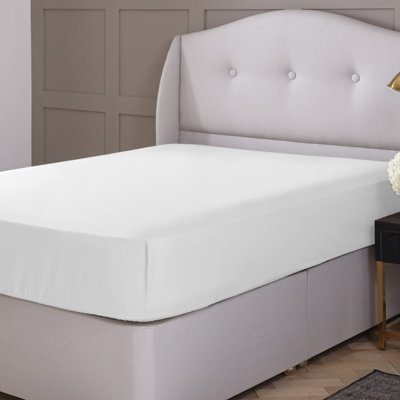 Silentnight Pure Cotton 40Cm Extra Deep Fitted Sheet