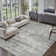Modern Distressed Non-Slip Washable Rug