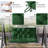 Outdoor 5" Bench Cushion For 2-3 Seaters, Porch Waterproof Swing Cushion With Backrest-1142095719-1143910564