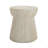 Outdoor Travertine Concrete Side Table