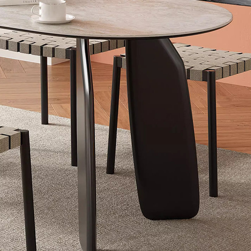 Table de salle à manger French French, 29.53"H x 55.12"L x 31.5"W