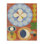  Art mural rétro sur toile de formes symboliques par Victoria Barnes