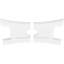 Haven Architectural Grade PVC Contemporary Ceiling Medallion-36077944