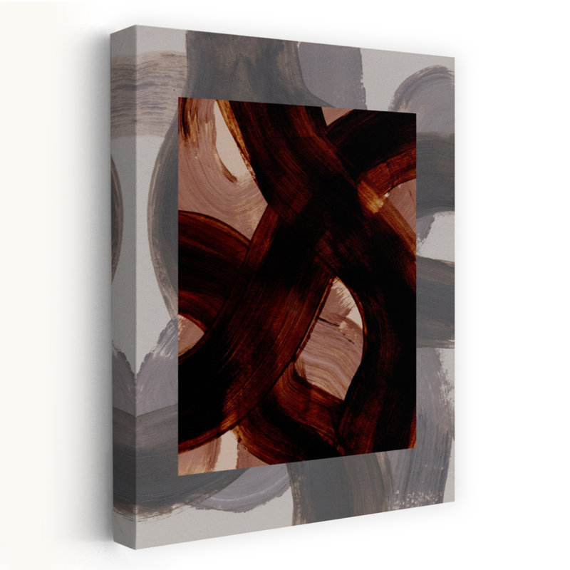 Art contemporain contemporain abstrait, H 48 po x l 32 po