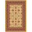 Tapis de zone crème/rouge Mishawaka-20690900