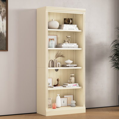 Tall 5 Shelf Standard Bookcase by Red Barrel Studio