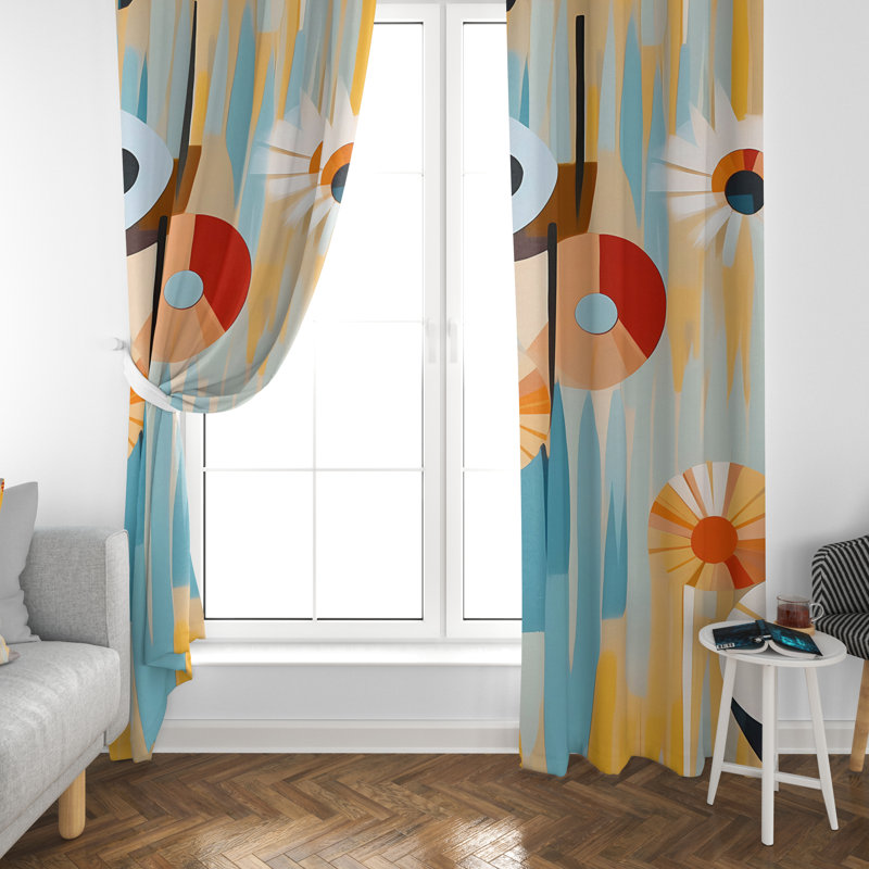 Paire de rideaux obscurcissant en polyester Folkeste, L 40 po x H 61 po