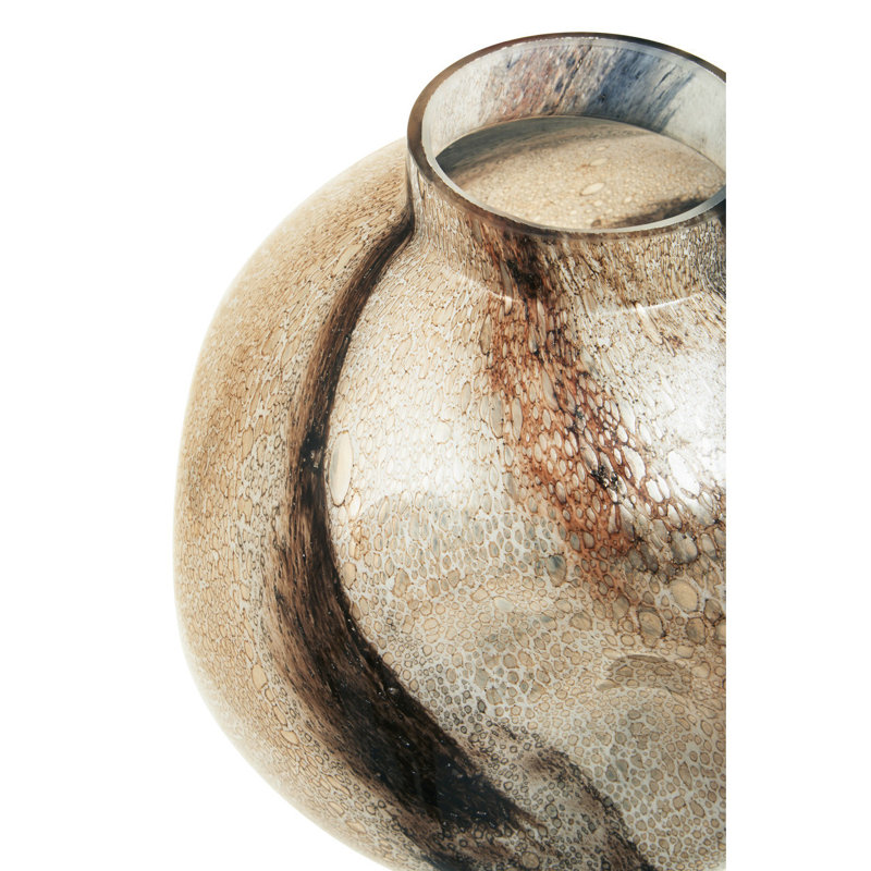 Melway Glass Table Vase, 28cm H x 25cm W x 25cm D